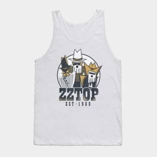 Tres Hombres ZZ Top Tour Tank Top